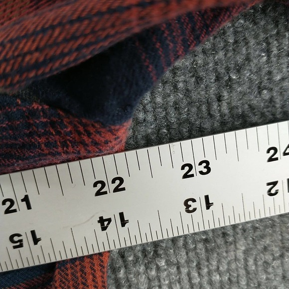 Levi's Men's Button Up Shirt Multicolor Size XL Long Sleeve Plaid Cotton Casual - Picture 13 of 13